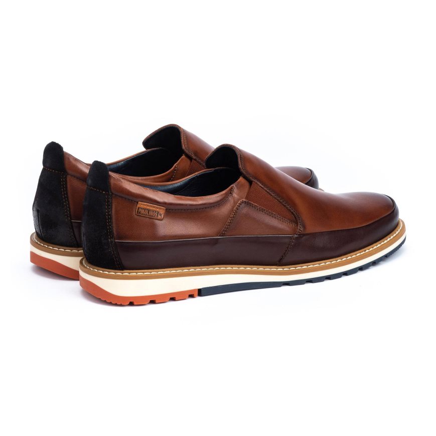 Men's Pikolinos BERNA Moccasins Brown | NZ A318A07